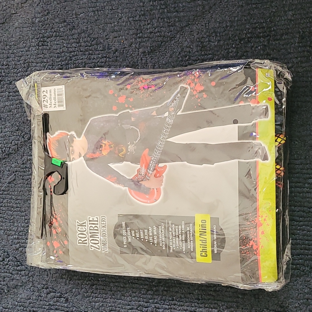 Rock zombie costume